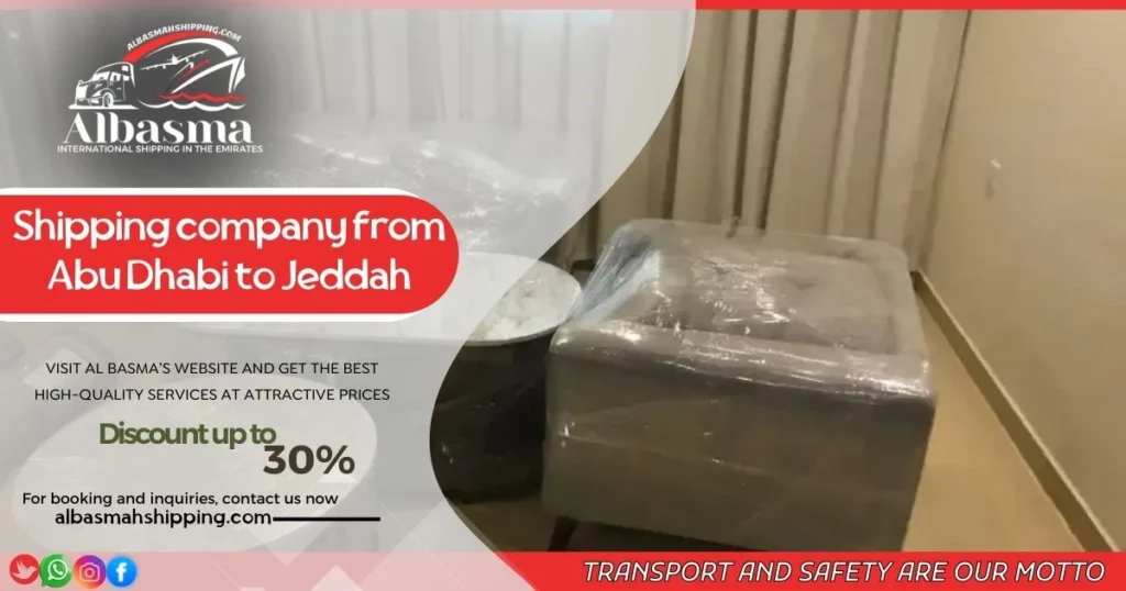 shipping company from Abu Dhabi to Jeddah