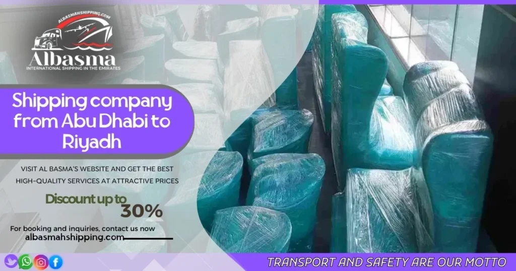 shipping company from Abu Dhabi to Riyadh