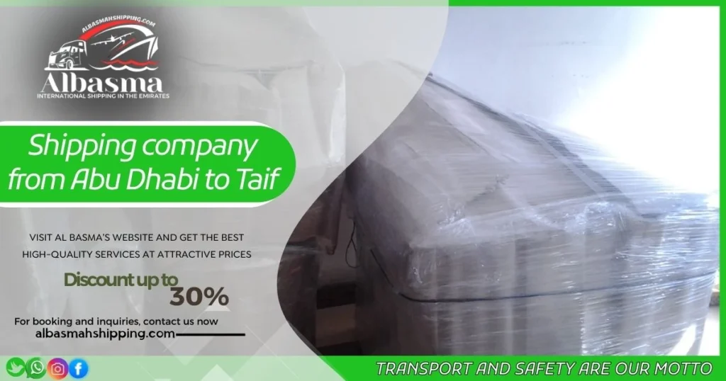 Shipping company from Abu Dhabi to Taif 