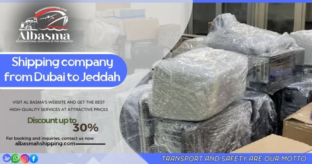 shipping company from Dubai to Jeddah