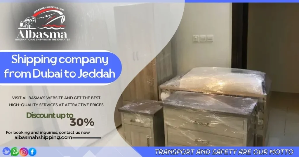 shipping company from Dubai to Jeddah