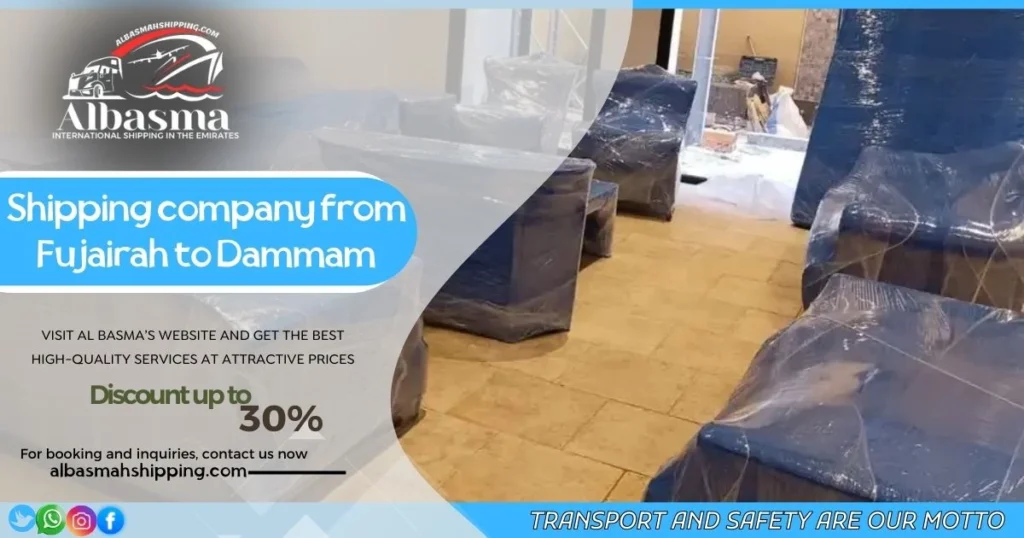 shipping company from Fujairah to Dammam