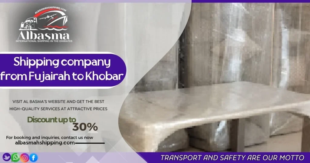 shipping Company from Fujairah to Khobar