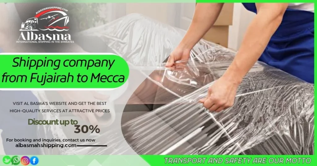 shipping company from Fujairah to Mecca