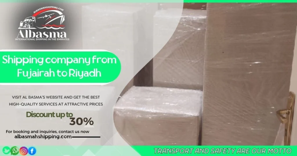 shipping company from Fujairah to Riyadh