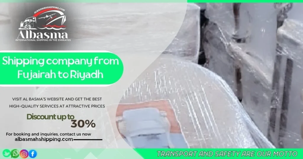 shipping company from Fujairah to Riyadh