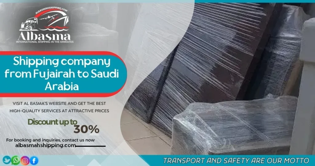 shipping company from Fujairah to Saudi Arabia