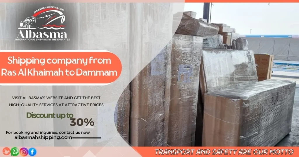 shipping company from Ras Al Khaimah to Dammam