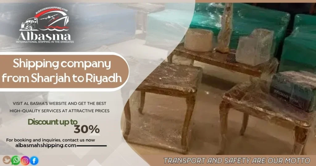 shipping company from Sharjah to Riyadh