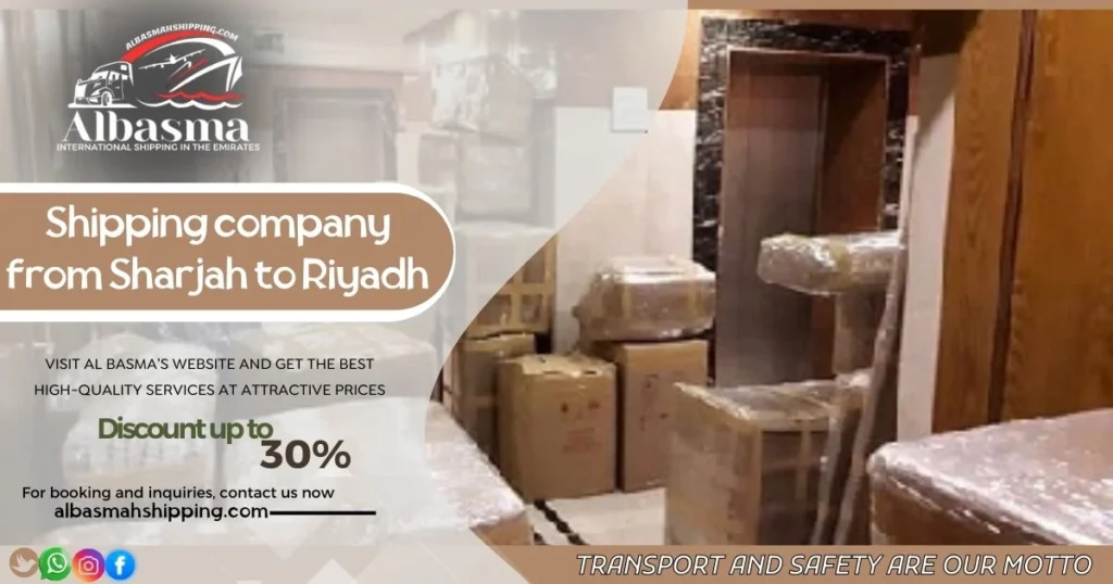 shipping company from Sharjah to Riyadh