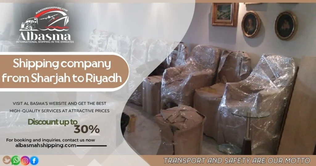 shipping company from Sharjah to Riyadh