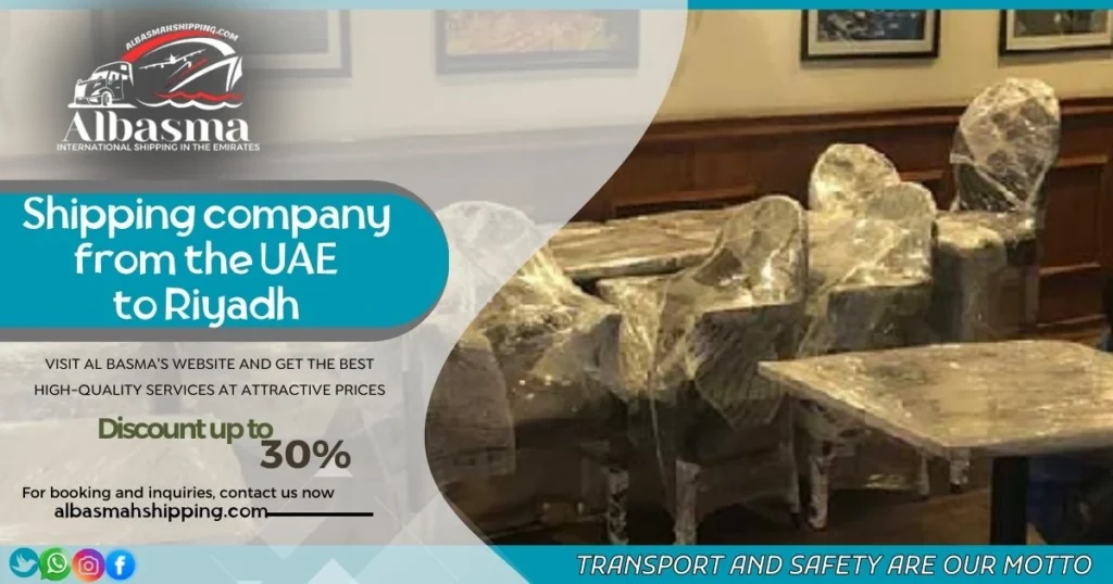 shipping company from the UAE to Riyadh